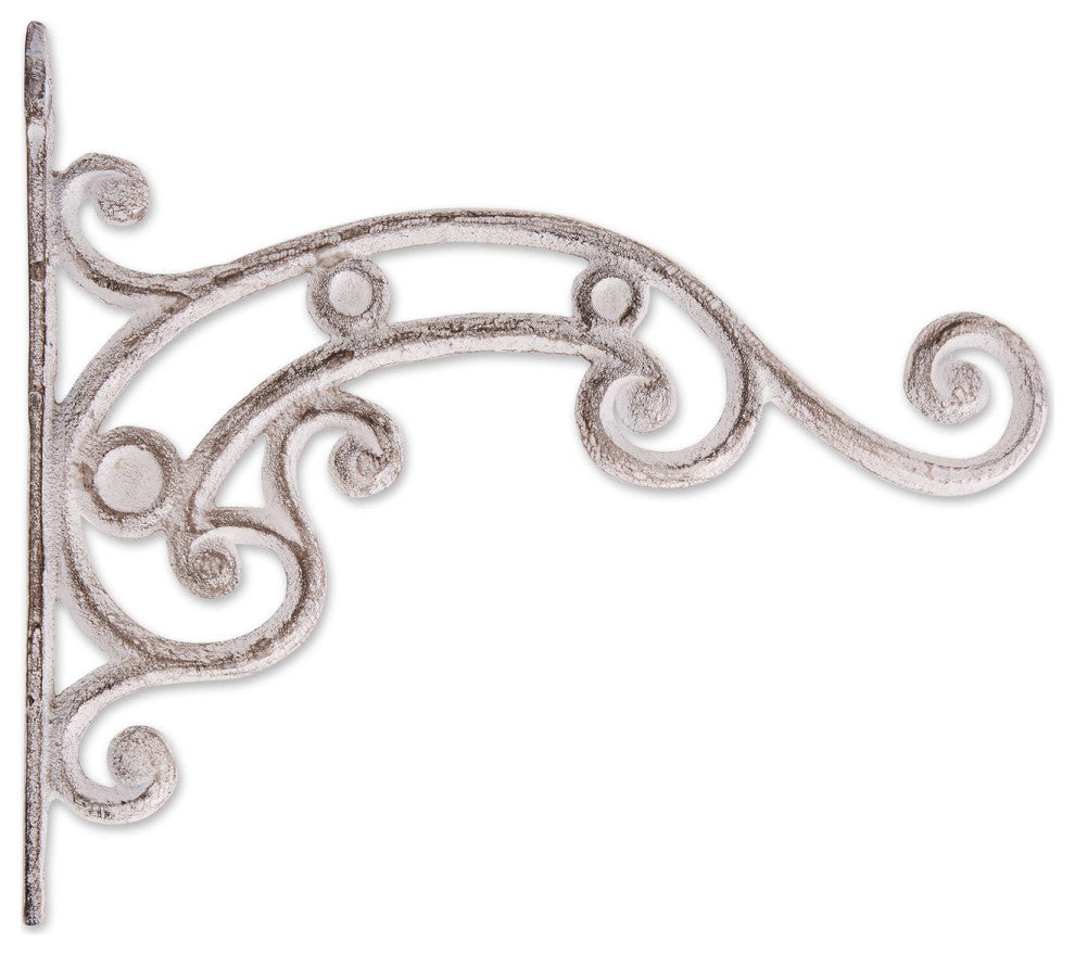 Swirl Cast Iron Planter Bracket