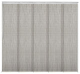 Arias 5-Panel Track Extendable Vertical Blinds 58-110"W