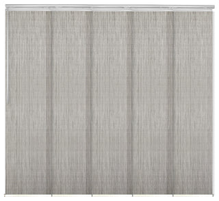 Arias 5-Panel Track Extendable Vertical Blinds 58-110"W