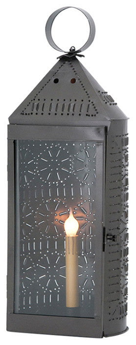 Tall Harbor Lantern, Smokey Black