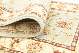 Unique Loom Light Blue St. Louis Voyage 2' 2 x 6' 0 Runner Rug