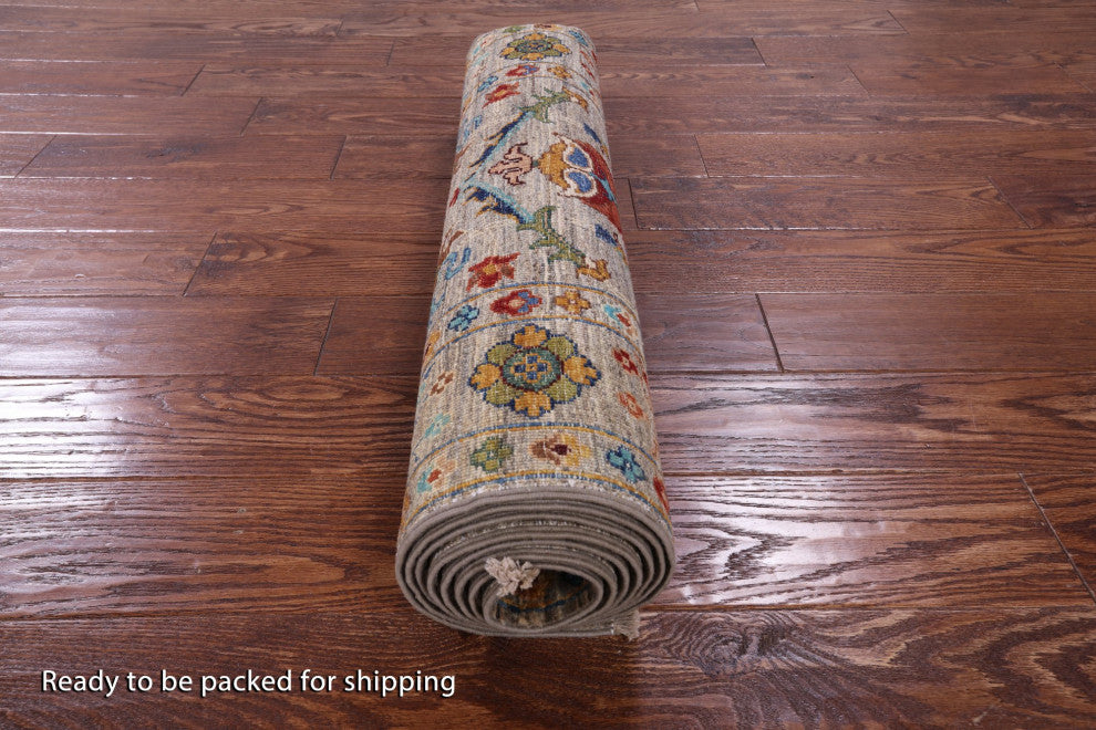 2' 7" X 8' 9" Handmade Persian Tabriz Runner Rug - Q12582