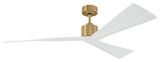 Adler 60" Ceiling Fan Burnished Brass