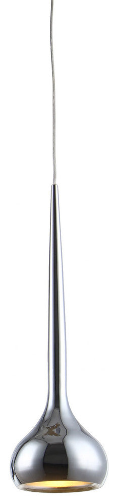 Wade Chrome Pendant, 1-Light