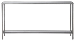 Uttermost Hayley Silver Console Table