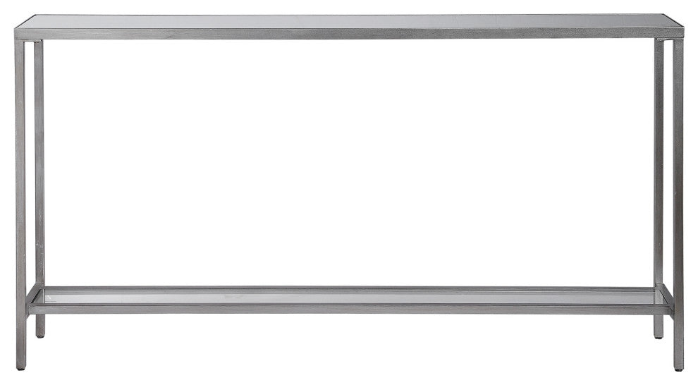Uttermost Hayley Silver Console Table