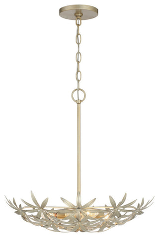 Minka Lavery Flower Child 4 Light Pendant, Ambry Gold