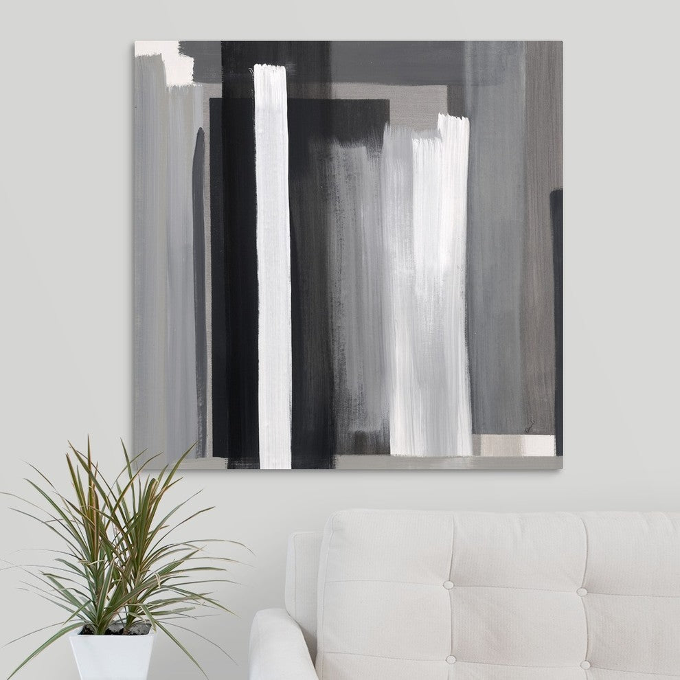 "Between the Layers II" Wrapped Canvas Art Print, 30"x30"x1.5"