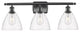 INNOVATIONS LIGHTING 516-3W-BK-GBD-752 Ballston Dome Bath Vanity Light