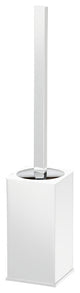 stand toilet brush, White