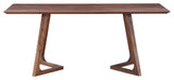 Godenza Dining Table Rectangular, Walnut
