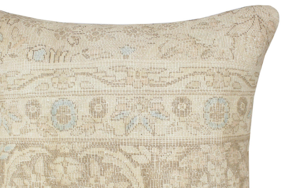 Antique Marsden Vintage Distressed Handmade Rug Pillow