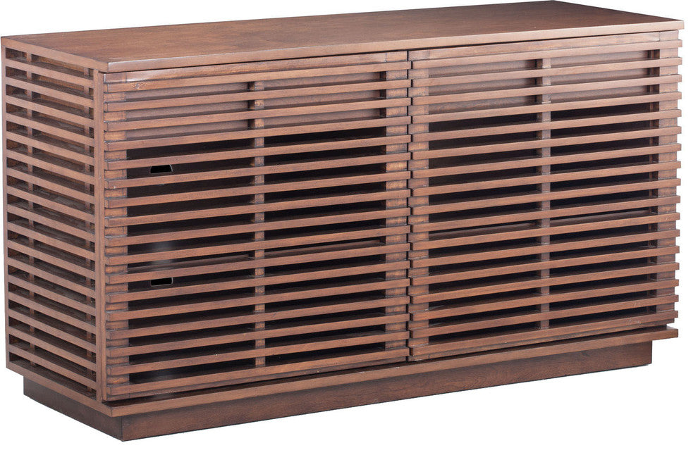 Zuo Modern Linea Credenza, Walnut, 199051