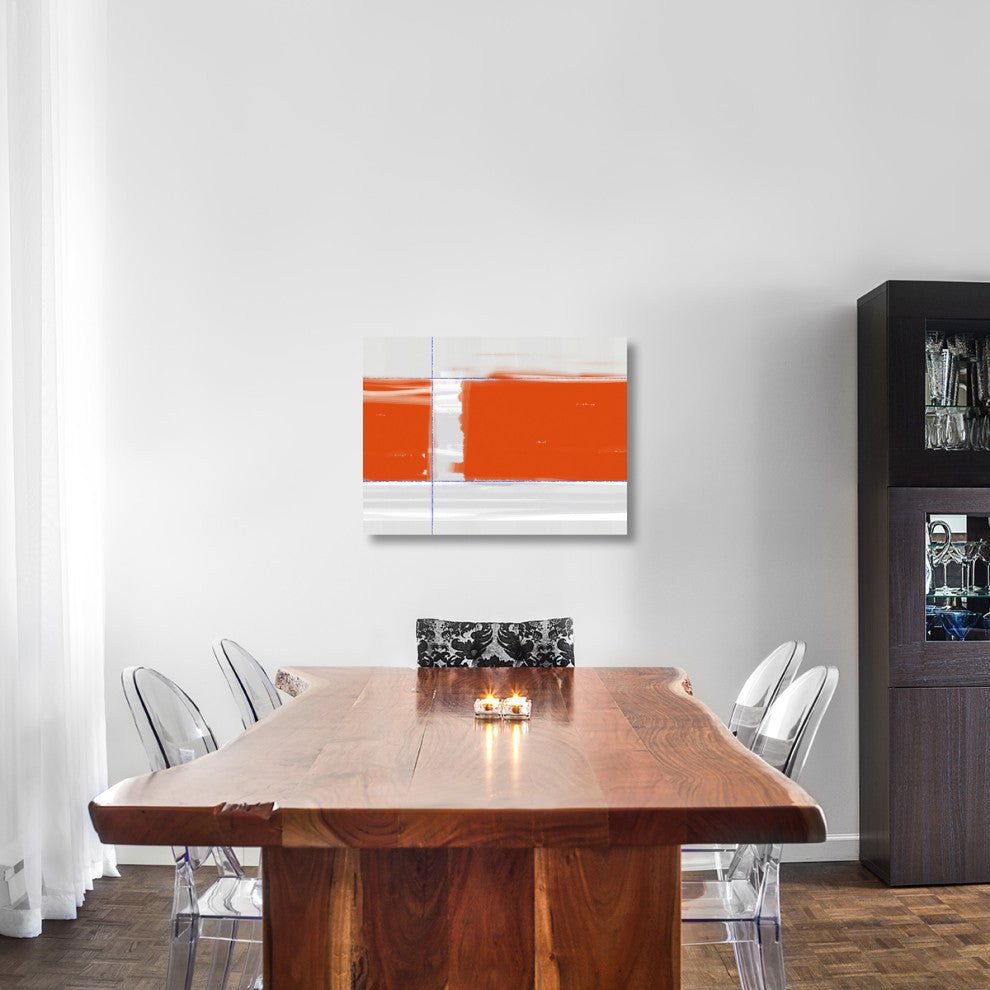 "Orange Rectangle" Fine Art Print