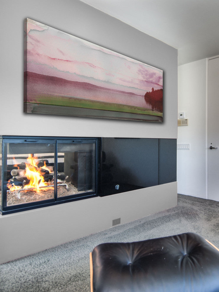 "Dreamhaven" Fine Art Canvas Print, 24"x12"