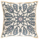 Surya Vincent VCT-007 22"x22" Pillow Kit, Tan/Black/Blush/Cream/Gray
