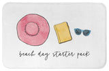 Beach Day Starter Pack  34x21 Bath Mat