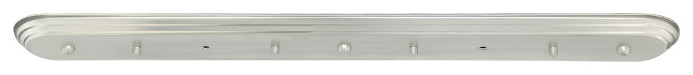 Vaxcel Canopy 36" Mini Pendant Holder 2-Light to 5-Light, Satin Nickel