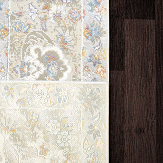 Valley Modern Area Rug, Gray/Blue, 9'X12'10"