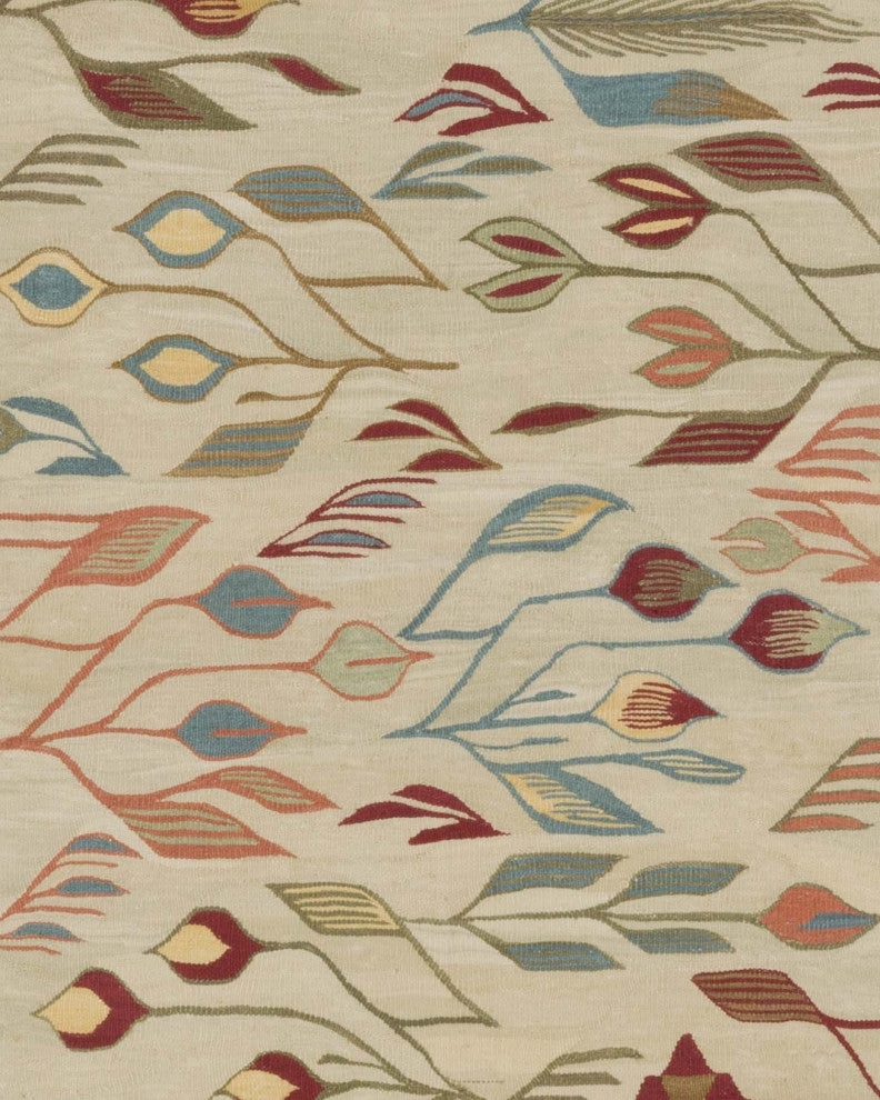 New Handwoven Turkish Kilim Rug 3' 11" x 5' 10", 47 in. x 70 in.
