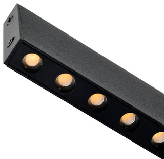 Bellagio 45 in LED Integrated Black Chandelier