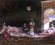 Jean-Joseph Benjamin Constant Scene de Harem, Gallery Wrapped Canvas, 20"x25"