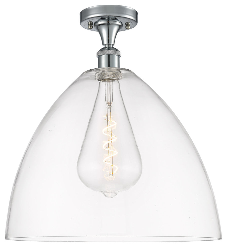 Innovations Lighting 516-1C-PC-GBD-162-LED 1 Light 16" Semi-Flush Mount