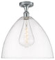 Innovations Lighting 516-1C-PC-GBD-162-LED 1 Light 16" Semi-Flush Mount