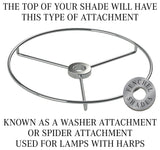 Fenchel Shades 4"x16"x9" Empire Lamp Shade, Linen Snow