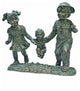 Bronze Finish Children Childhood Memories Garden Statue