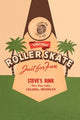 Roller Skate Just For Fun- Gallery Wrapped Canvas Art 28" x 42"
