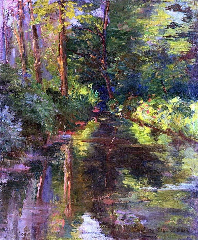 John Leslie Breck The River Ept Wall Decal