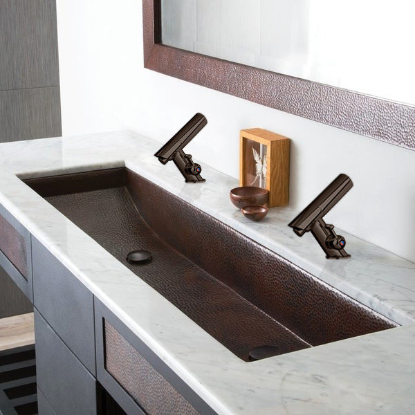 Oil Rubbed Bronze Faucet, Solid Brass