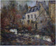 Gustave Loiseau Moulin Simondou a Pont Aven, 20"x25" Gallery Wrapped Canvas