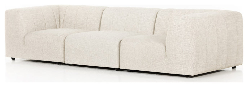 Gwen Outdoor 3 Pc Sectional-Faye Sand