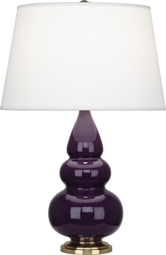 Robert Abbey RA-378X 1-Light Accent Lamp, Small Triple Gourd