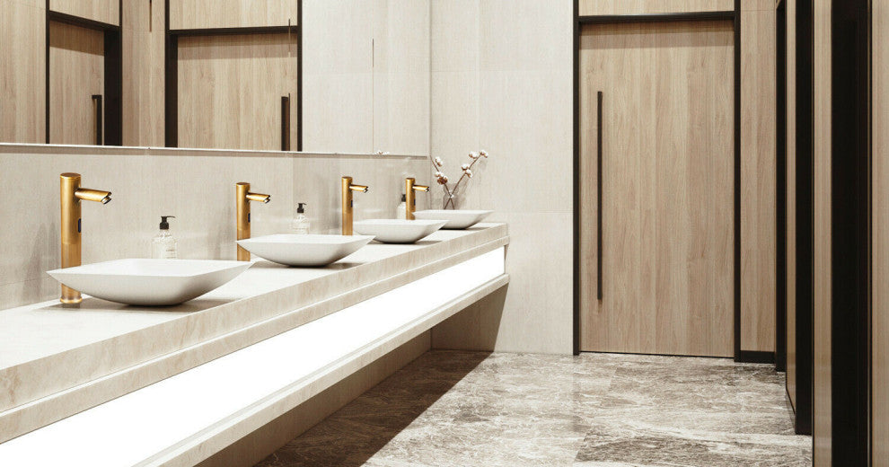 Fontana Gold Plated Motion Sensor Faucet