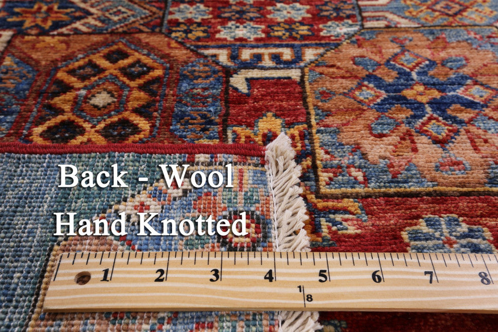 Super Kazak Handmade Wool Rug 2' 9" X 3' 11" Q7485