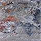 Ahgly Company Indoor Square Mid-Century Modern Area Rugs, 7' Square