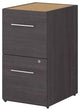 Office 500 16W 2 Drawer File Cabinet in Storm Gray - Engineered Wood