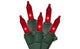 Heavy Duty Mini Christmas Lights, Set of 150, Red