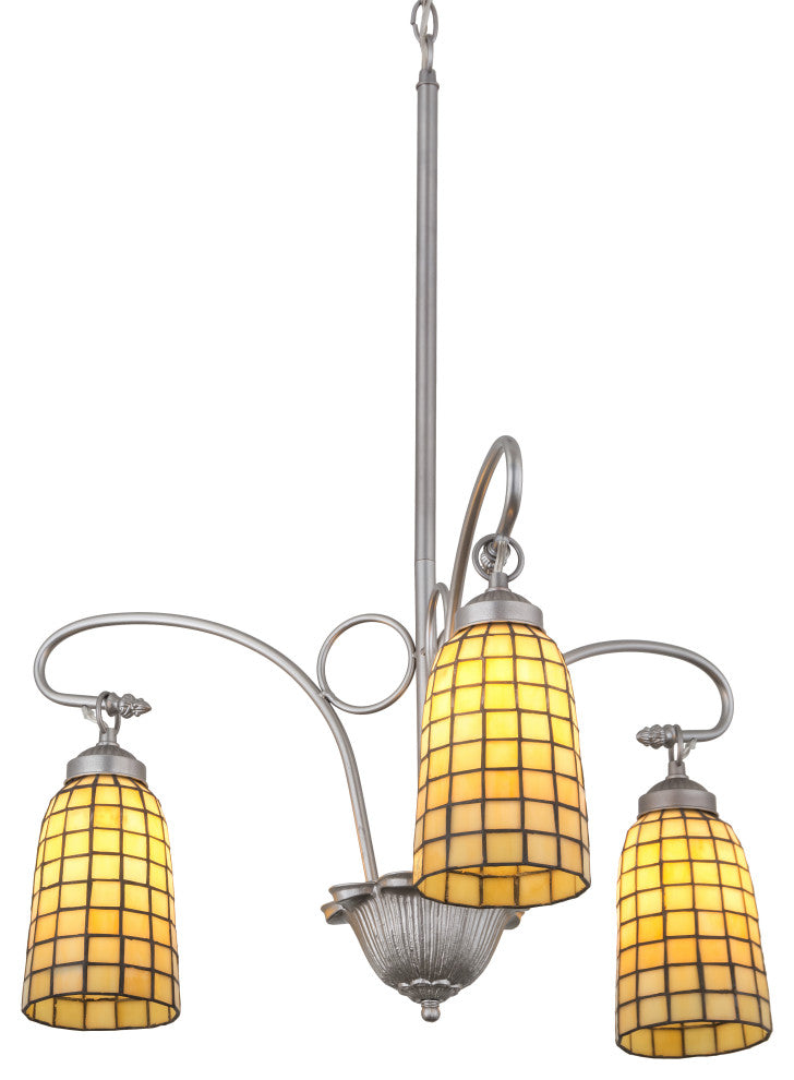 24W Terra Bone 3 LT Chandelier