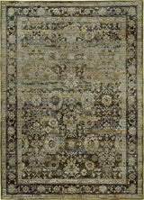 Oriental Weavers Sphinx Andorra 7125C Rug, Green/Brown, 5'3"x7'3"
