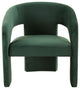Safavieh Couture Roseanna Modern Accent Chair, Forest Green