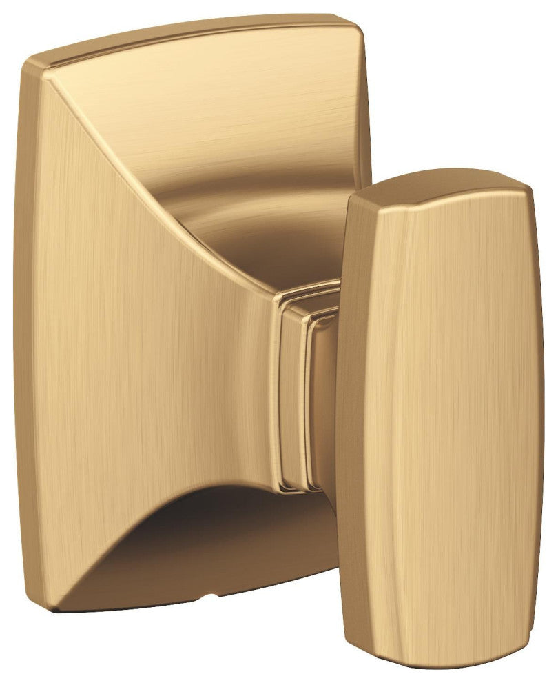 Highland Ridge Transitional Single Robe Hook, Champagne Bronze
