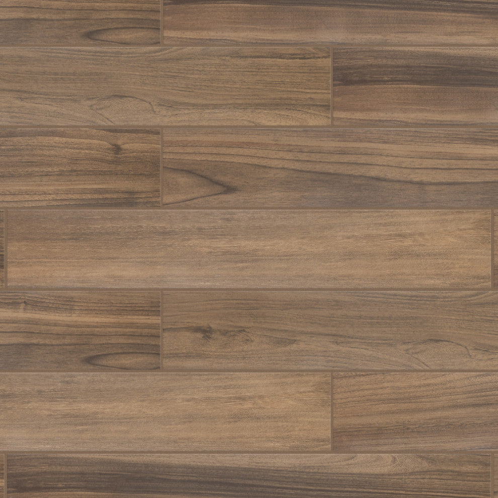 Mt Royale Gunstock Porcelain Floor and Wall Tile Sample