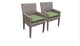 2 Florence Dining Chairs With Arms Aruba, Cilantro