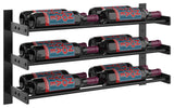 Evolution Wine Wall 2C 15, 12 Bottle,, Matte Black