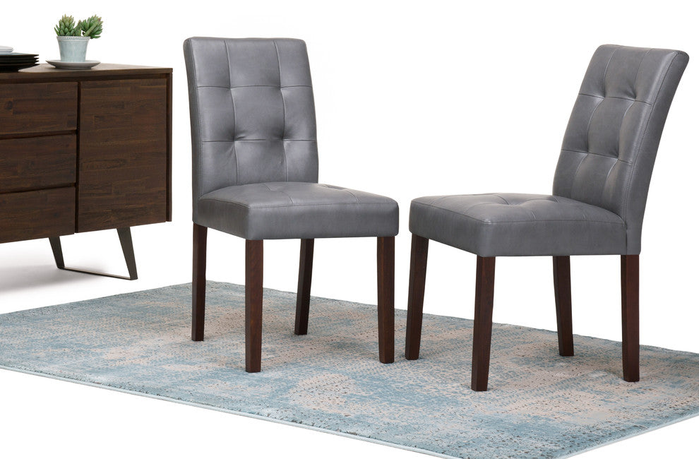 Andover Parson Dining Chair (Set of 2) in Stone Grey