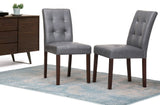 Andover Parson Dining Chair (Set of 2) in Stone Grey